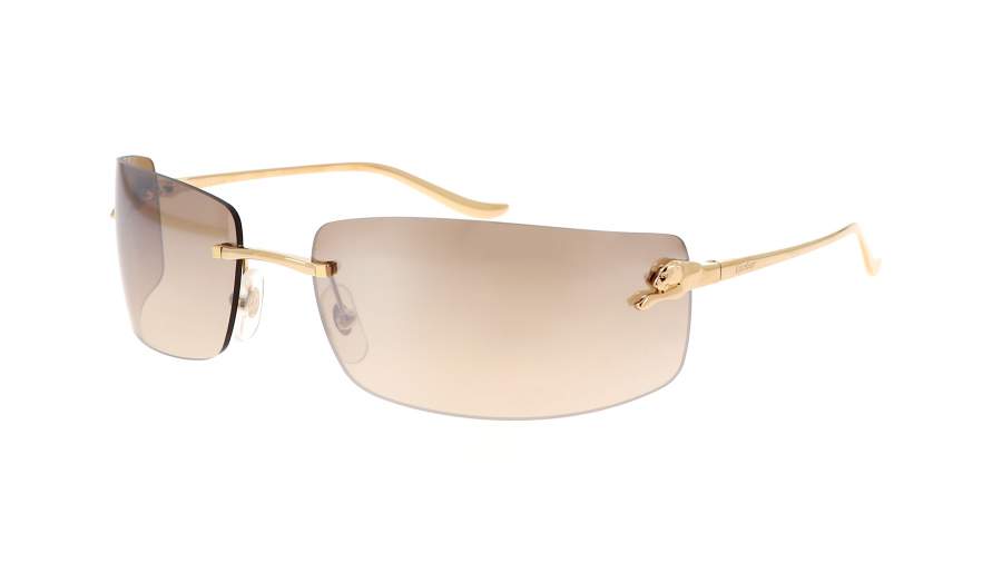 Occhiali da sole Cartier Core range CT0503S 004 71-18 Oro in stock
