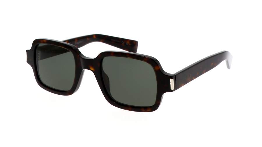 Occhiali da sole Saint Laurent Corner angle SL 720 002 48-23 Havana in stock