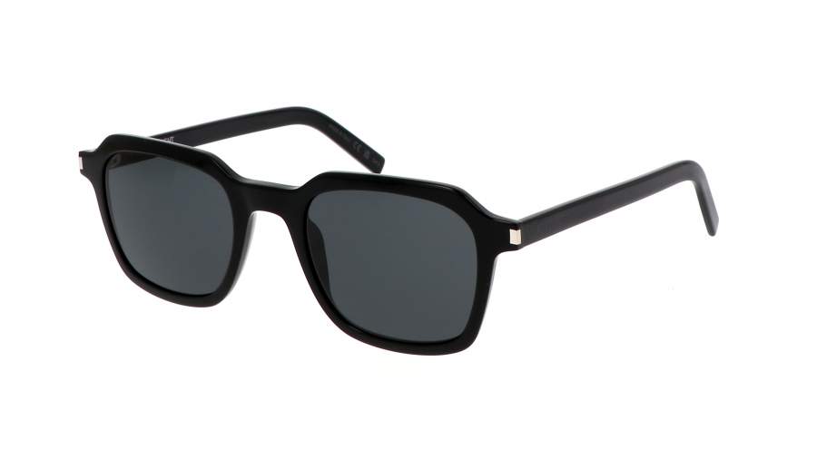 Lunettes de soleil Saint Laurent Corner angle SL 715 SLIM 001 49-21 Noir na zalihi