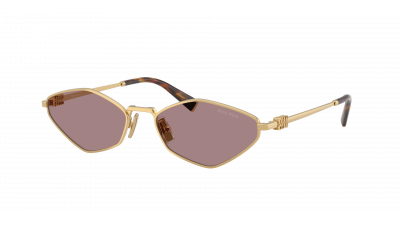 Occhiali da sole Miu Miu Regard MU 56ZS 5AK20I 56-17 Pale Gold in stock
