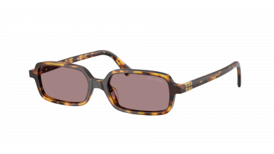 Lunettes de soleil Miu Miu Regard MU 11ZS 14L20I 51-16 Havana Honey en stock