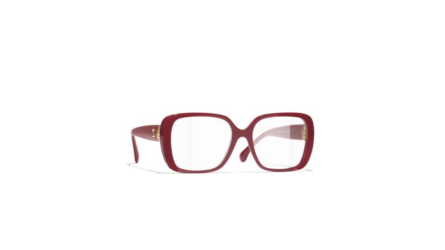 Brille CHANEL CH3479 1769 54-17 Rot auf Lager