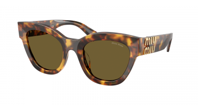 Miu Miu Glimpse MU 01YS 14L09Z 51-22   Honey Havana