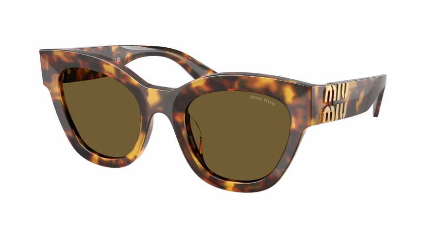 Miu Miu Glimpse MU 01YS 14L-09Z 51-22 Honey Havana
