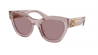 Miu Miu Glimpse MU 01YS 12W20I 51-22 Mauve transparent