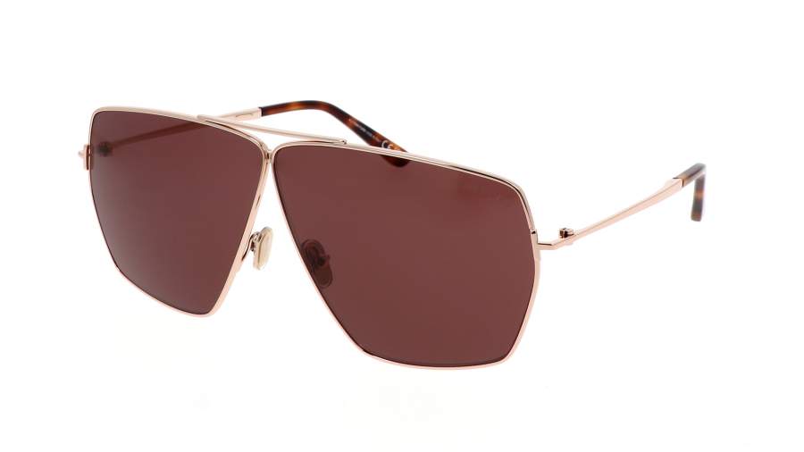 Sonnenbrille Tom Ford Stella FT1185/S 28E 67-02 Rosa auf Lager