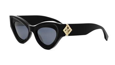 FENDI Ff diamonds FE40146I 01V 52-20 Crna