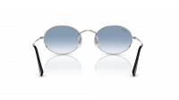 Ray-Ban Oval RB3547 003/3F 54-21 Silber