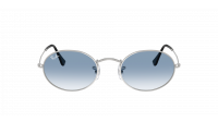 Ray-Ban Oval RB3547 003/3F 54-21 Silber