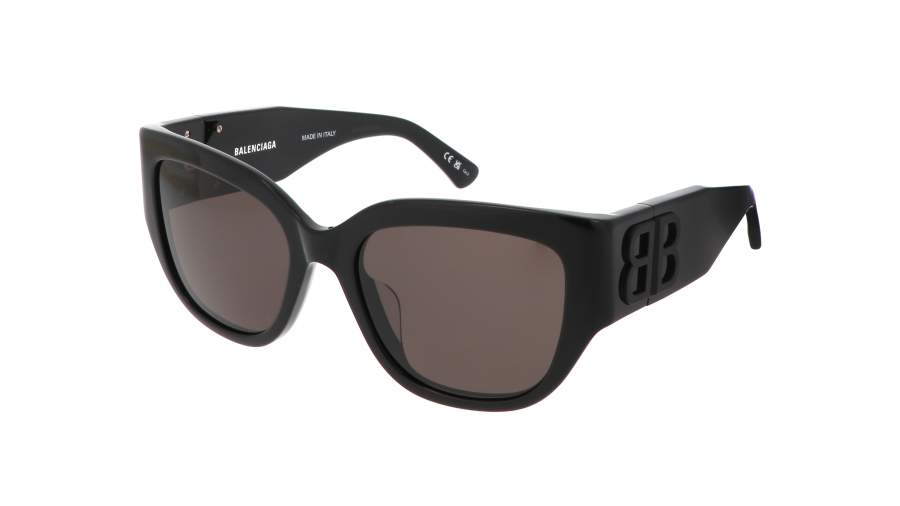 Lunettes de soleil Balenciaga Everyday BB0323SK 001 55-19 Noir na zalihi