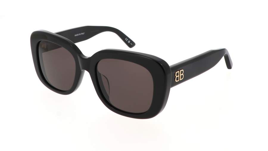 Sonnenbrille Balenciaga Everyday BB0295SK 001 54-20 Schwarz auf Lager