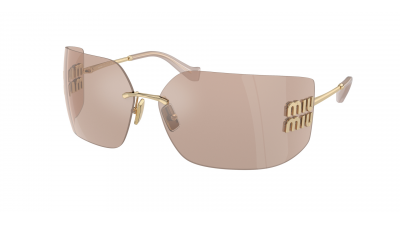 Lunettes de soleil Miu Miu MU 54YS ZVN20F 80-14 Pale Gold en stock