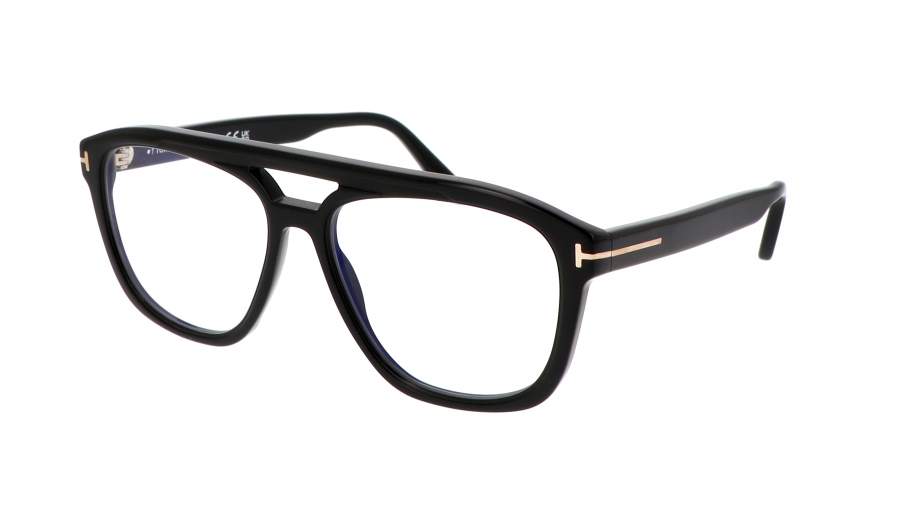 Brille Tom Ford FT6024-B/V 001 56-16 Schwarz auf Lager