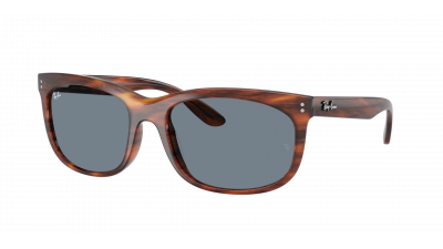Occhiali da sole Ray-Ban Balorette RB2389 954/62 60-19 Striped Havana in stock