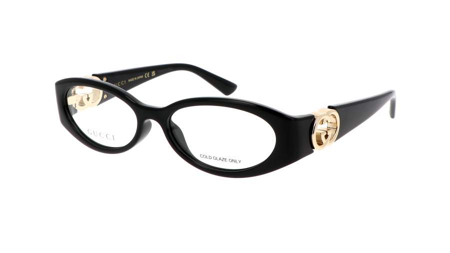 Brille Gucci Gg logo GG1693O 001 52-15 Schwarz auf Lager
