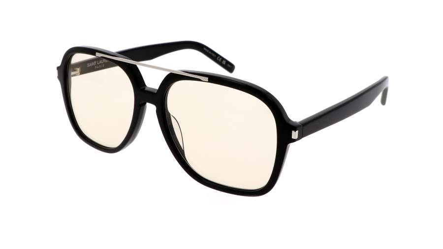 Lunettes de soleil Saint Laurent Corner angle Asian Smart Fitting SL 545 001 58-16 Noir en stock