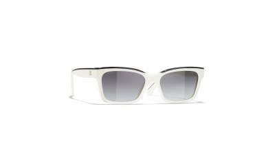 Lunettes de soleil CHANEL CH5417 C1763/S6 54-17 Blanc en stock