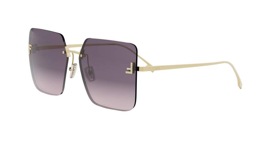 Occhiali da sole FENDI First Crystal FE4082US 30Y 59-15 Oro in stock