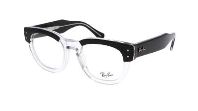 Lunettes de vue Ray-Ban Mega hawkeye RX0298V RB0298V 2034 48-21 Black on transparent en stock