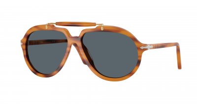 Persol Senna series PO0202S 960/R5 57-13 Striped Brown