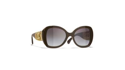 Lunettes de soleil CHANEL CH5531 1460/S6 53-20 Taupe Foncé en stock