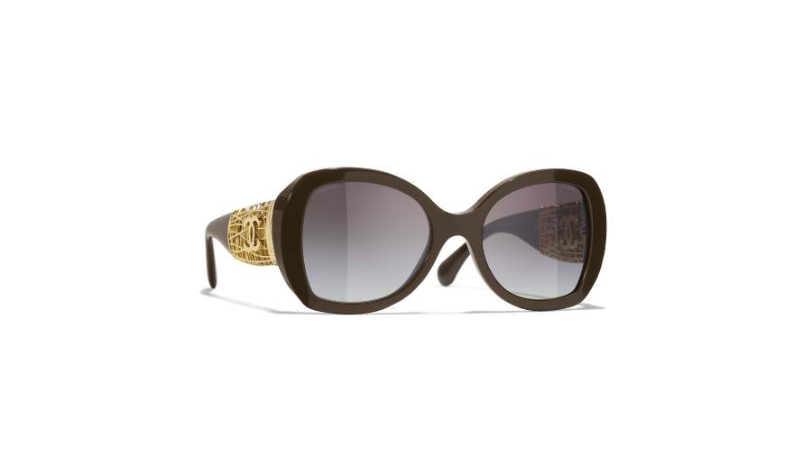 Sunglasses CHANEL CH5531 1460/S6 53-20 Taupe Foncé in stock
