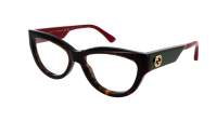 Gucci Gg logo GG1665O 006 53-16 Havana Red
