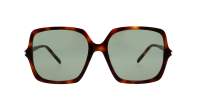 Saint Laurent Corner angle Asian smart fitting SL 591 002 57-17 Havanna
