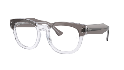 Lunettes de vue Ray-Ban Mega hawkeye RX0298V RB0298V 8111 48-21 Grey transparent en stock