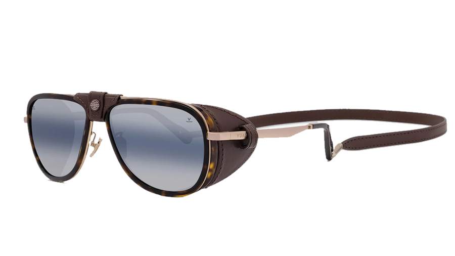 Lunettes de soleil Vuarnet Glacier 04 VU40004U-Y 52X 59-14 Écaille na zalihi