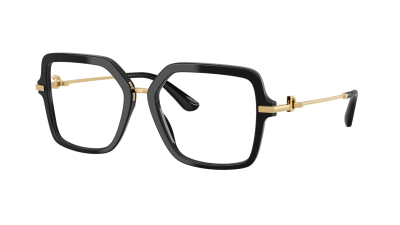 Lunettes de vue Dolce & Gabbana DG3396 501 55-18 Noir en stock