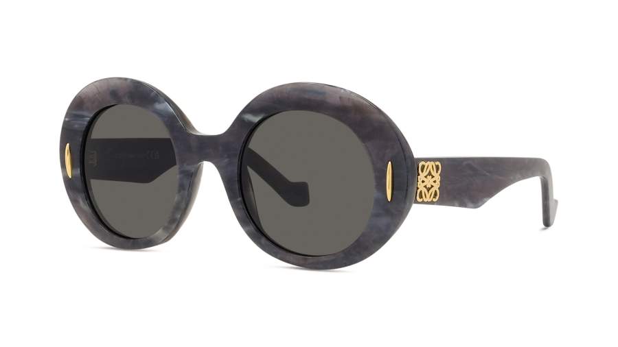 Lunettes de soleil Loewe Anagram LW40146I 63A 50-24 Gris na zalihi