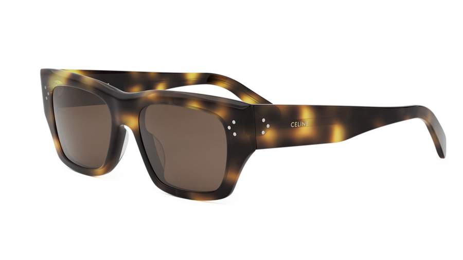 Sonnenbrille CELINE 3 dots hd CL40297U 53E 53-18 Havanna auf Lager