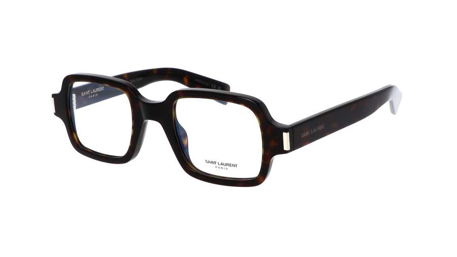 Occhiali da vista Saint Laurent Corner angle SL 720 OPT 002 48-23 Havana in stock