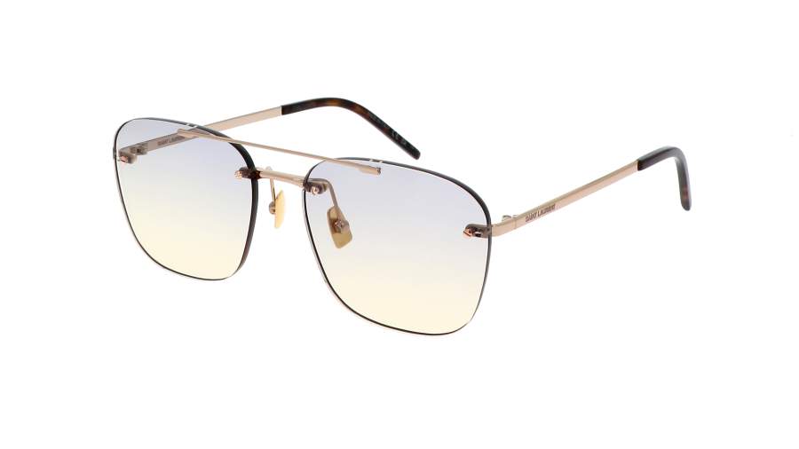 Occhiali da sole Saint Laurent Sl logo SL 309 004 58-17 Oro in stock