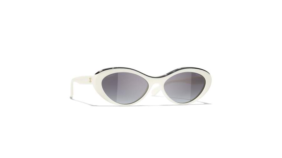 Sunglasses CHANEL CH5416 1763/S6 57-17 White in stock