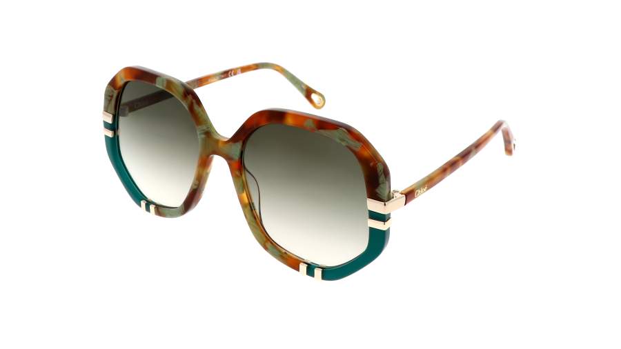 Sonnenbrille Chloé CH0105S 010 55-18 Havanna auf Lager
