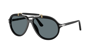 Sunglasses Persol Senna series PO0202S 95/3R 57-13 Black in stock