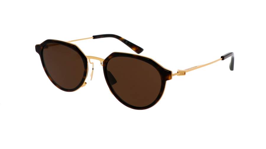 Lunettes de soleil Bottega Veneta BV1331S 002 50-20 Havana Gold na zalihi