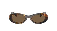 Miu Miu Glimpse MU 06ZS VAU06B 50-20 Havana