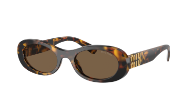 Lunettes de soleil Miu Miu Glimpse MU 06ZS VAU06B 50-20 Havana en stock