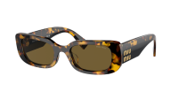 Miu Miu Glimpse MU 08YS VAU01T 51-21 Havana