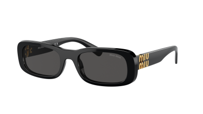 Lunettes de soleil Miu Miu MU 08ZS 1AB5S0 53-20 Noir en stock
