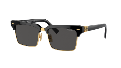 Sonnenbrille Miu Miu Runway MU 10ZS 1AB5S0 54-17 Schwarz auf Lager