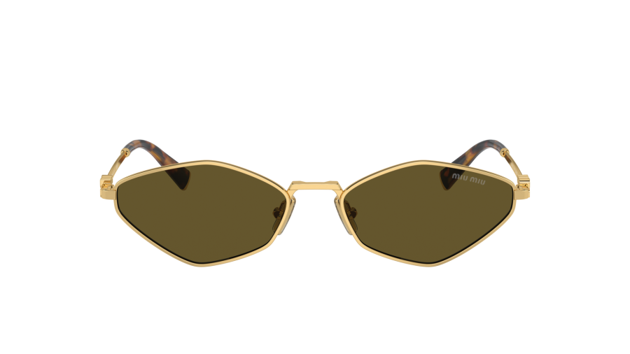 Miu Miu Regard MU 56ZS 5AK09Z 56-17 Or