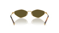 Miu Miu Regard MU 56ZS 5AK09Z 56-17 Oro
