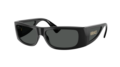 Lunettes de soleil Versace VE4482 GB1/87 57-16 Noir na zalihi