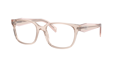 Lunettes de vue Prada PR 17ZV 15J-1O1 52-18 Crystal pink en stock