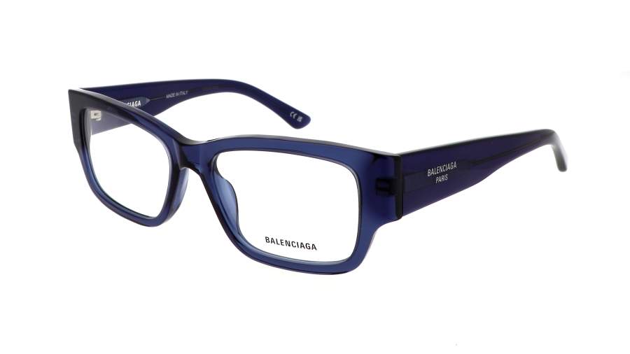 Brille Balenciaga Everyday BB0371O 003 53-17 Blau auf Lager