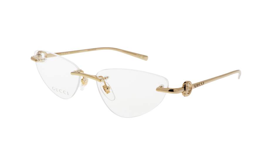 Occhiali da vista Gucci Horsebit GG1702O 002 54-16 Oro in stock